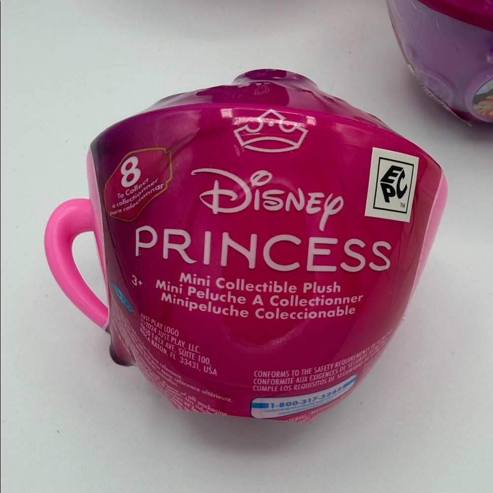 Disney Princess Mini Collectible Plush - Set of 8